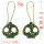 E-4585 Retro Bronze Skull Drop Dangle Earrings Party Jewelry