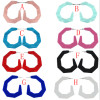 E-4590 8 Colors Geometric Acrylic Hoop Earrings For Women Charm Party Jewelry Wholesale