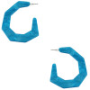 E-4590 8 Colors Geometric Acrylic Hoop Earrings For Women Charm Party Jewelry Wholesale