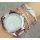 B-0883  Trend 925 Silver Gemstone Love Bangle Bracelet For Young Ladies