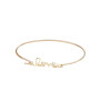 B-0885  4pcs/set Cute Simple Leaf Deer Antlers Bracelet Deer Head LOVE Snowflake Bracelet