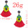 E-4595 Trendy Rhinestone Flower Long Thread Tassel Earrings For Women Bridal Jewelry
