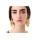 E-4593 Fashion Creative Metal Leaf Stud Earrings