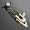 E-4602 7 Colors Square Shape Enamel Fashion Ear Studs for Fashion Women