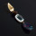 E-4600 Fashion Acrylic Round Beads Drop Earrings for Women Ladies Statement Party Jewelry
