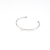 B-0890 4pcs/set Gold Silver Plated Rhinestone Moon Star Cuff Bracelets Set