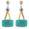 E-4607 Trendy Bohemian Style Resin Drop  Earrings For Women Design Jewelry