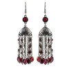 E-4614 Bohemian Long Tassel Drop Dangle Earrings Statement Earring Fish Hook Earring