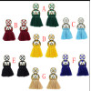 E-4620 New Fashion Fringe Tassel Crystal Long Drop Statement Earrings for Women Wedding Party Jewelry