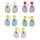 E-4618 Fashion Bright Shine Drop Earrings Acrylic Big Pendant Crystal Earring Valentine's Day Gift