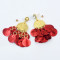 E-4619 5 Colors Trendy Bohemian Alloy Sequins Drop Dangle Earrings Party Jewelry