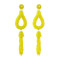 E-4626 Bohemian Drop Earrings Fringe Pendant Beaded Earring Stud