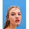E-4622 2 Colors 6 pair/set Fashion Round Earring Ball Ear stud for women