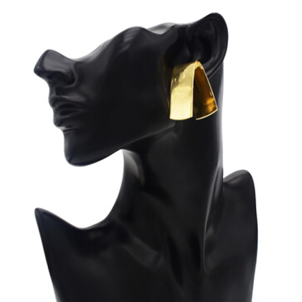 E-4630 2 Colors  FashionPersonality Gold Silver Metal Geometric Drop Earring for women Gifts Party