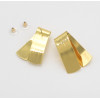 E-4630 2 Colors  FashionPersonality Gold Silver Metal Geometric Drop Earring for women Gifts Party