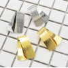 E-4630 2 Colors  FashionPersonality Gold Silver Metal Geometric Drop Earring for women Gifts Party