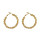 E-4632 Fashion Unique Hoop Earrings Circle Earring  OL Style Wedding Party Accessory