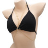N-7060 5 Styles Gold Plated Crystal Thin Chain Body Chain for Women
