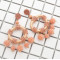 E-4640  Fashion Handcraft Artificial Beaded Circle Drop Dangle Earrings For Women Jewlry