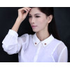 P-0403 3 Colors Crystal Rhinestone Star Brooches Pins for Women Dress Accessories