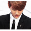 P-0402 2 Colors Trendy Metal Rhinestone Lightning Shape Brooches Pins