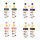 E-4643 4 Colors Fashion Gold Alloy Crystal Long Water Drop Earrings for Women Bohemian Wedding Party Jewelry