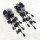 E-4645 6 Colors New Fashion Trendy Fabric Lace Flower Stud Charms Fringed Resin Sequins Glass Tassel Rhinestone Crystal Sequins Tassel Drop Dangle Earrings Women Engagement Jewelry