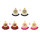 E-4653 Bohemian Handmade Statement Drop Earring Tassel Threads Big Earrings for Women Bridal Bridesmaid Ear Jewelry