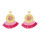 E-4653 Bohemian Handmade Statement Drop Earring Tassel Threads Big Earrings for Women Bridal Bridesmaid Ear Jewelry