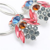 E-4651 Trendy Big Cirque Design Cicadas Shape Rhinestone Earring For Women