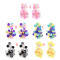 E-4667 Handmade Bohemian Sequins Drop Earrings for Women