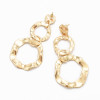 E-4672  Fashion Simple Alloy Big Long Drop Earrings for Women
