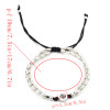 B-0898 2 Styles Summer Beach Anklets Bohemian Trendy Anklets Starfish Alloy Beaded Mading Rope Foot Chains Bracelet Jewelry For Women