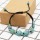 B-0896 New Bohemian Turquoise Turtle Bracelet Hand Knit Bracelet