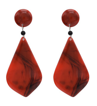 E-4691 Big Geometic Acrylic Long Drop Earrings for Women Boho Party Jewelry