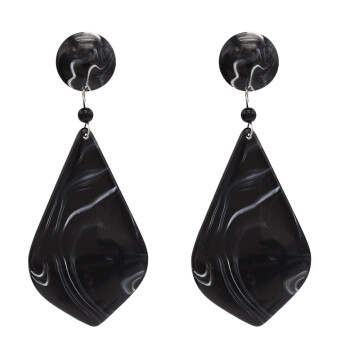E-4691 Big Geometic Acrylic Long Drop Earrings for Women Boho Party Jewelry