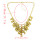 N-1888 Fashion Charming European Vintage Gold Metal Lovely Rabbit Head Tassel Choker Necklace