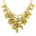 N-1888 Fashion Charming European Vintage Gold Metal Lovely Rabbit Head Tassel Choker Necklace