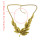 N-1822 New European Charming Fashion Vintage  Bronze Leaf  Pendant Necklace