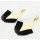 E-4703 Fashion Gold Metal Cotton Thread Tassel Drop Earrings for Women Boho Wedding Party Jewelry Gift