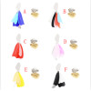 E-4707 6 Colors Exaggerated New Fashion Acrylic Drop Earrings Irregular Stone Shaped Stud Acrylic Flower Pendant Dangle Earrings  for Women Boho Wedding Party Jewelry Gift