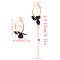 E-4702 Trendy Alloy Simple Elegant Round Tassel Flower Earring For Women Jewelry Design