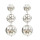 E-4699 2 colors Bohemian Vintage Silver Gold Hollow out Ball Tassel Dangle Earrings Drop Earrings Personality Women Ear Jewelry