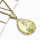 N-2267 New Fashion Vintage Style Flower Dripping pendant necklace