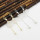 E-4708 Fashion Ballet Girl Long Pearl Zircon Drop Earrings Fringe Earrings