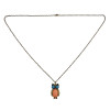 N-2512 New fashion vintage style Bronze Owl pendant necklace