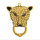 N-7080 2 Colors New Design Luxurious Pendant Necklace 81 Granules Crystal Rhinestone Puma Leopard Golden Pendant Necklaces Women Party Jewelry