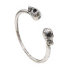 B-0148 New Fashion Vintage gold silver skull bracelet