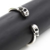 B-0148 New Fashion Vintage gold silver skull bracelet