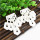 E-4727 2 Colors Square Shape Enamel Tassel Elegant Trendy Earring For Women